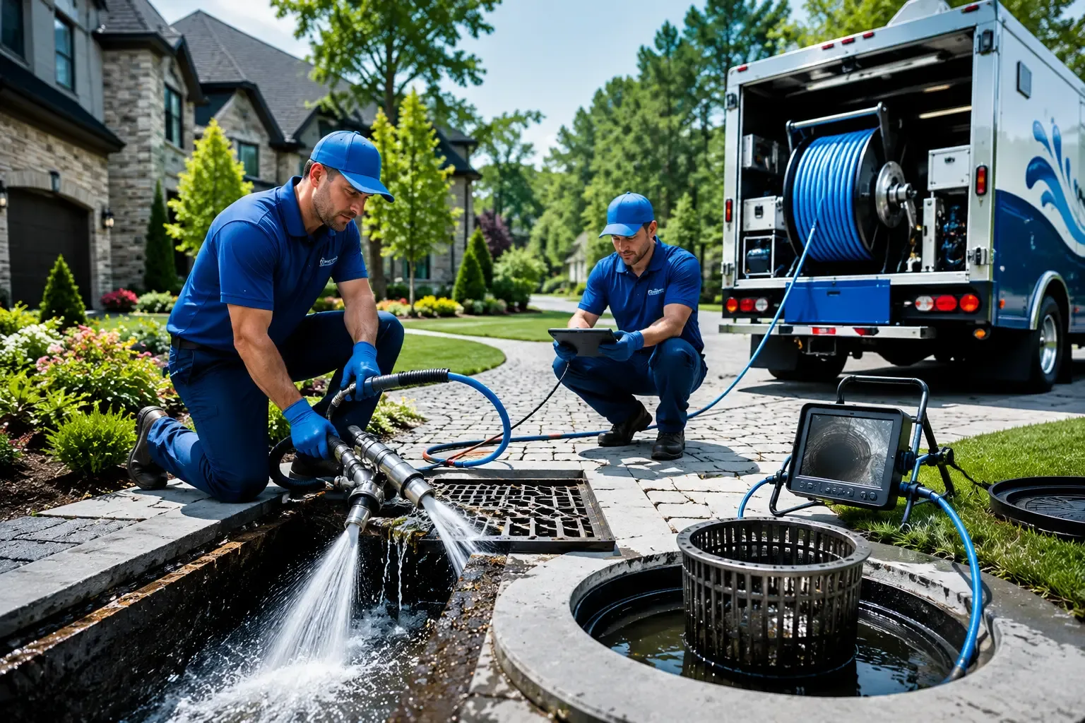 Local outdoor drain cleaning professionals in West Harrison, IN