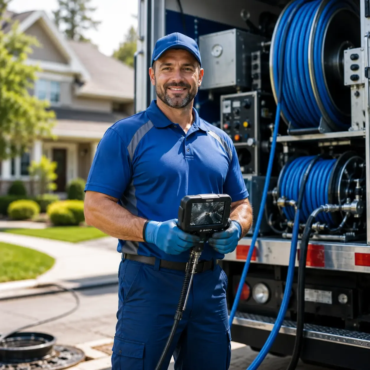 Local outdoor drain cleaning specialists in West Harrison, IN
